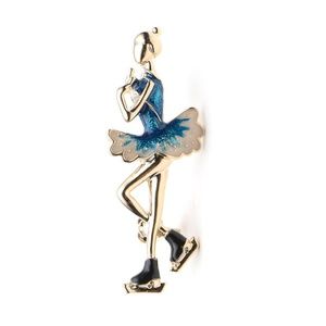 Elegant 3 Dimensional Ice Skater, Detailed Design